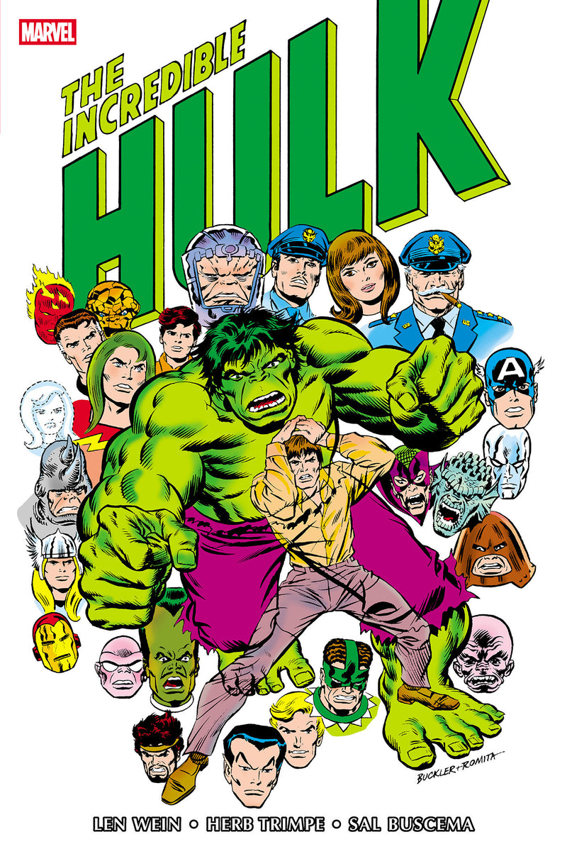 THE INCREDIBLE HULK OMNIBUS VOL 4 RICH BUCKLER COVER HC