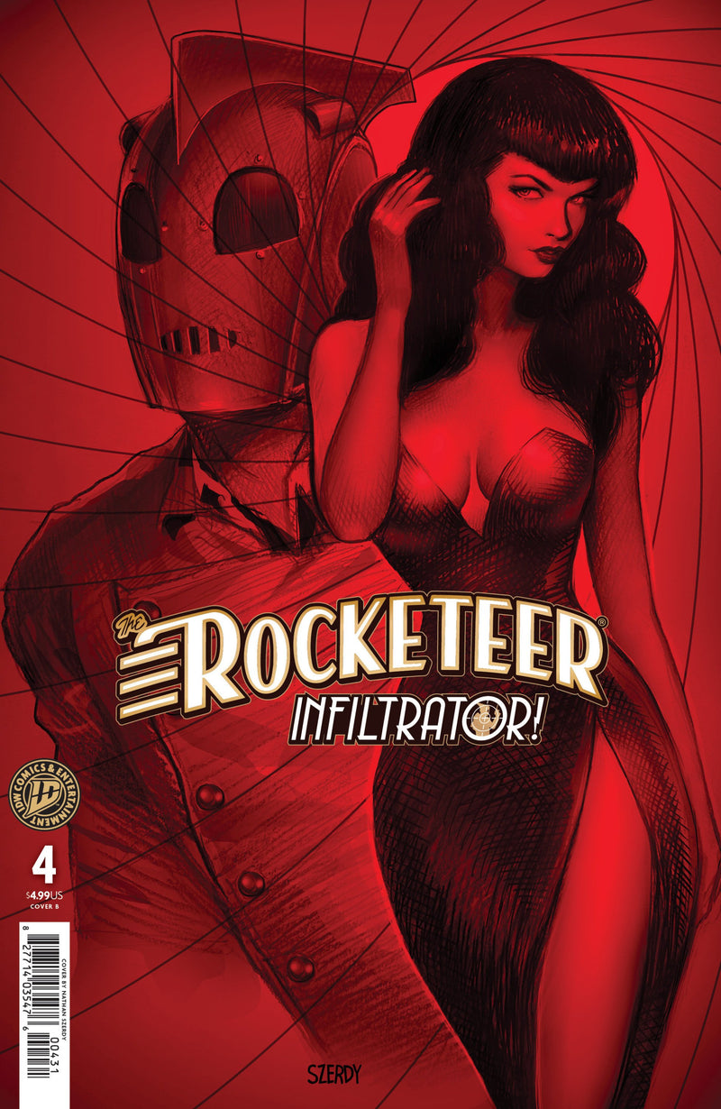 THE ROCKETEER INFILTRATOR #4 VAR B SZERDY CVR B
