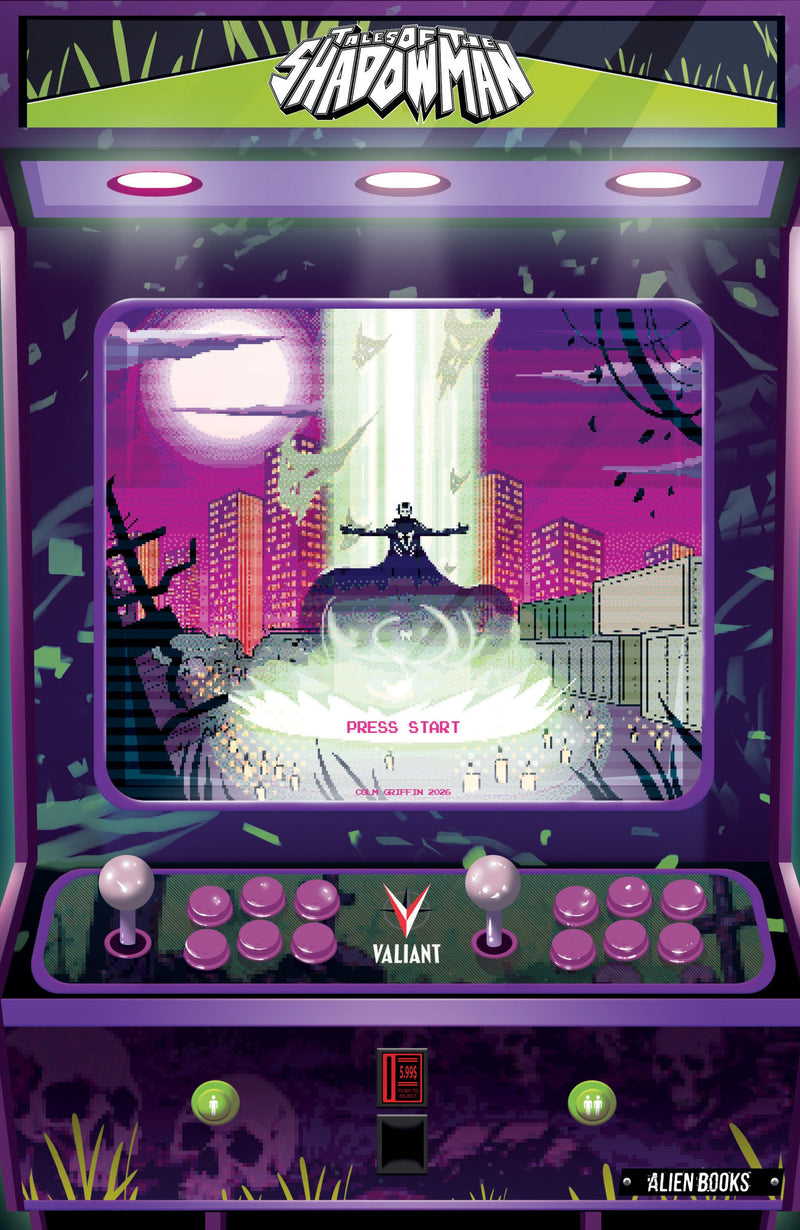 VALIANT BEYOND TALES OF THE SHADOWMAN FINALE--DARQUE LEGACY VAR C GRIFFIN FULL ART ARCADE VAR CVR C