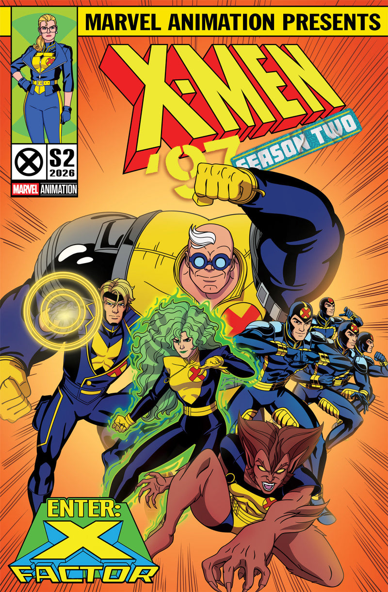 X-MEN 97 SEASON TWO #5 ADAM STAFFORD ANIMATION VAR CVR B