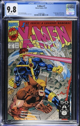 CGC UNIVERSAL GRADE 9.8 X-MEN Vol 2 #1 CVR C