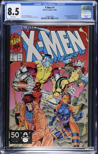 CGC UNIVERSAL GRADE 8.5 X-MEN Vol 2 #1 CVR B