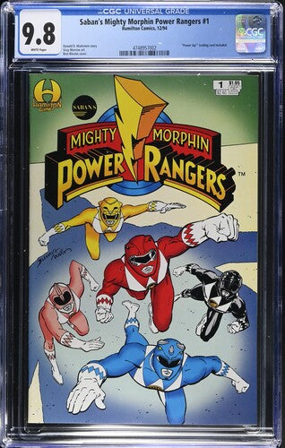 CGC UNIVERSAL GRADE 9.8 SABAN'S MIGHTY MORPHIN POWER RANGERS #1