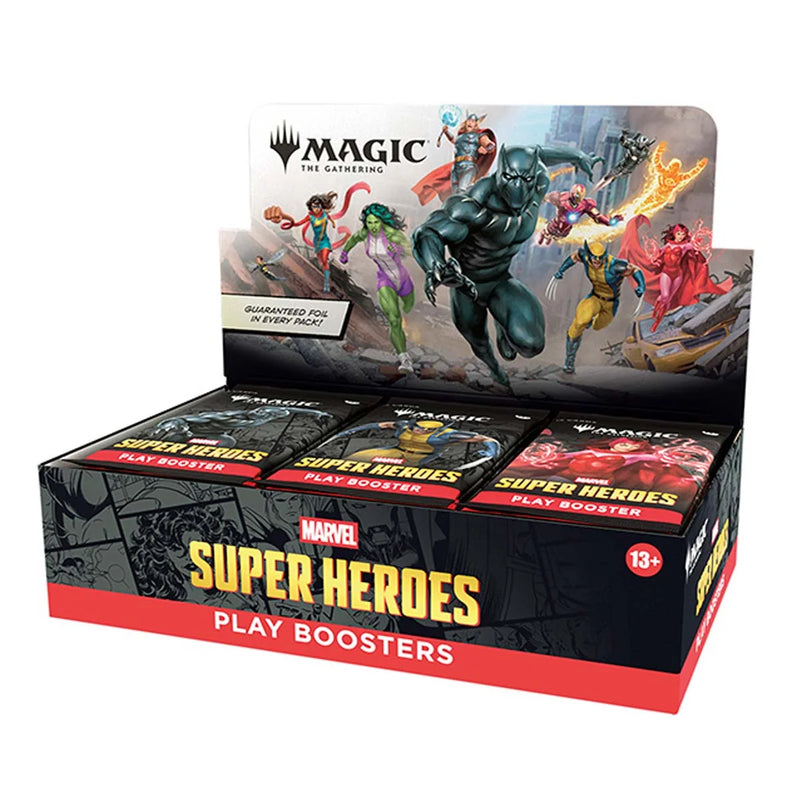 MTG Universes Beyond Marvel Super Heroes Play Booster Display 30 Packs
