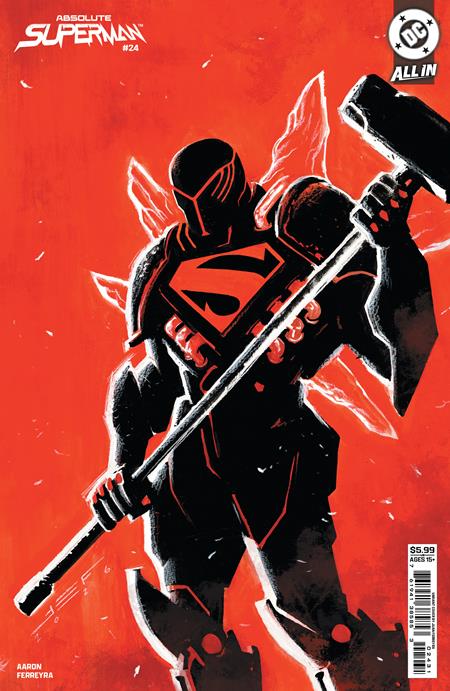 ABSOLUTE SUPERMAN #24 CVR C JUAN FERREYRA CARD STOCK VAR