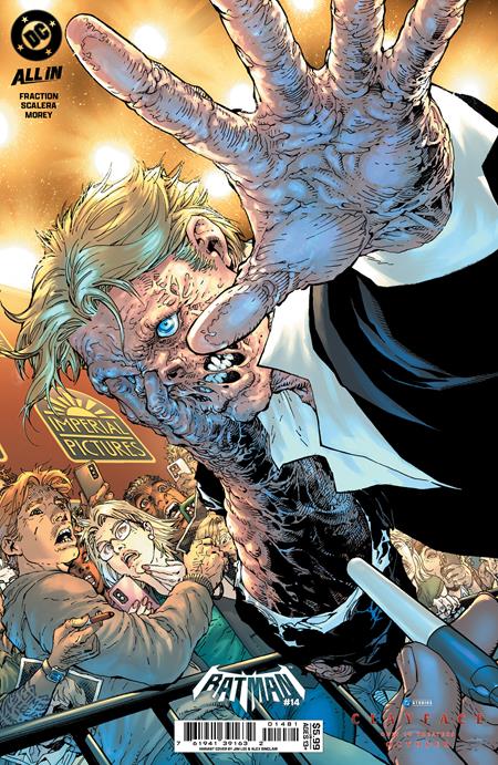 BATMAN #14 CVR G JIM LEE CLAYFACE MOVIE CARD STOCK VAR BATMAN BAD SEEDS