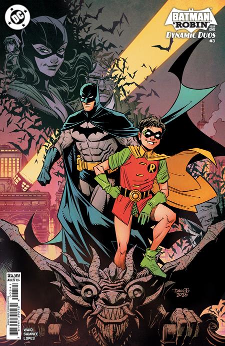BATMAN & ROBIN YEAR ONE DYNAMIC DUOS #3 CVR D DIEGO OLORTEGUI CARD STOCK VAR (OF 12)