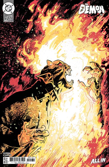 DEMON #1 CVR C MICHAEL WALSH CARD STOCK VAR