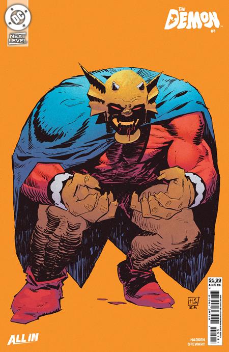 DEMON #1 CVR D HAYDEN SHERMAN NEXT LEVEL CARD STOCK VAR