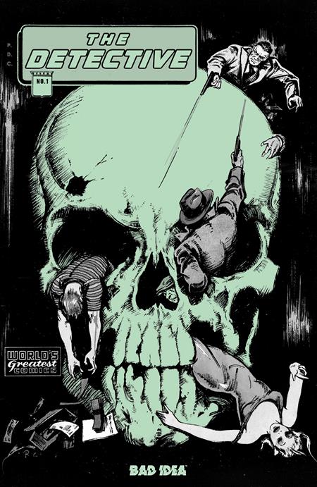 DETECTIVE #1 CVR F GUS RICCA OLD MASTERS GLOW IN THE DARK VAR (OF 2)