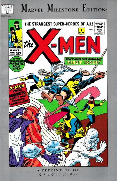Marvel Milestone Edition: X-Men #1 1991 #[nn] Direct ed. - back issue - $6.00