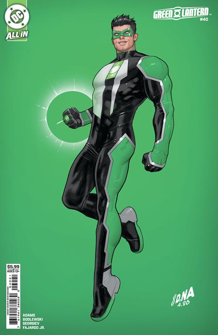 GREEN LANTERN #40 CVR B DAVID NAKAYAMA CARD STOCK VAR GREEN LANTERN FIRST LIGHT
