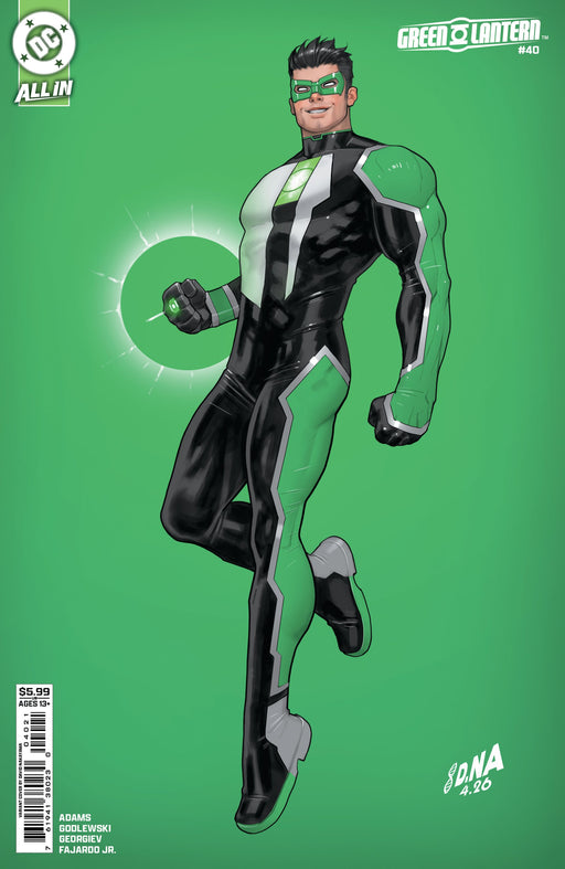 GREEN LANTERN #40 CVR B DAVID NAKAYAMA CARD STOCK VAR GREEN LANTERN FIRST LIGHT