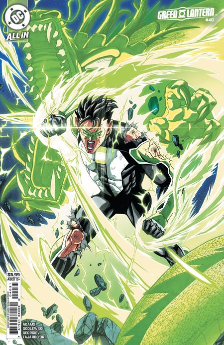 GREEN LANTERN #40 CVR C MARIO FOCCILLO CARD STOCK VAR GREEN LANTERN FIRST LIGHT