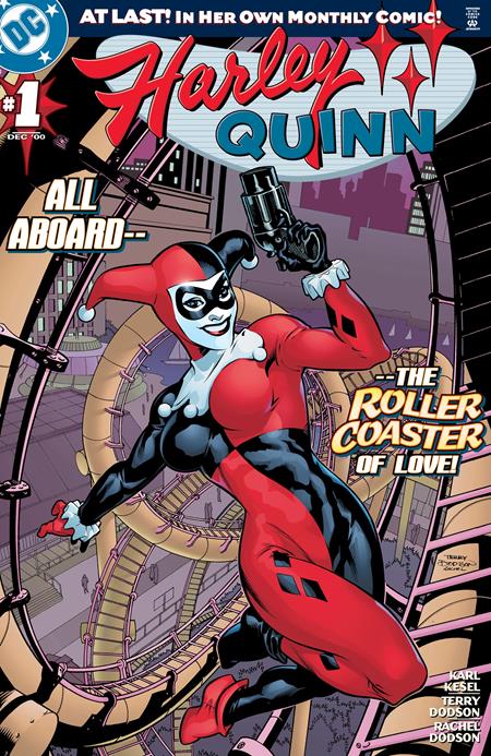 HARLEY QUINN #1 FACSIMILE EDITION CVR C TERRY DODSON & RACHEL DODSON FOIL VAR