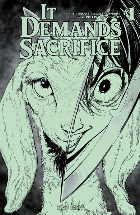 IT DEMANDS SACRIFICE #1 CVR J ADAM POLLINA GLOW IN THE DARK VAR (OF 4)