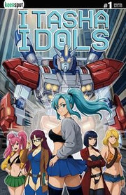 ITASHA IDOLS #1 CVR C MIKE WHITE HOLOFOIL FLIP COVER VAR