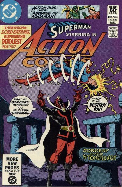 Action Comics 1938 #527 Direct ed. - back issue - $4.00