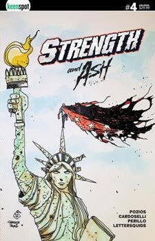 STRENGTH & ASH #4 CVR D STEFANO CARDOSELLI FRANCESCA PERILLO HOLOFOIL FLIP COVER VAR