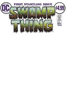 SWAMP THING #1 FACSIMILE EDITION CVR D BLANK CARD STOCK VAR