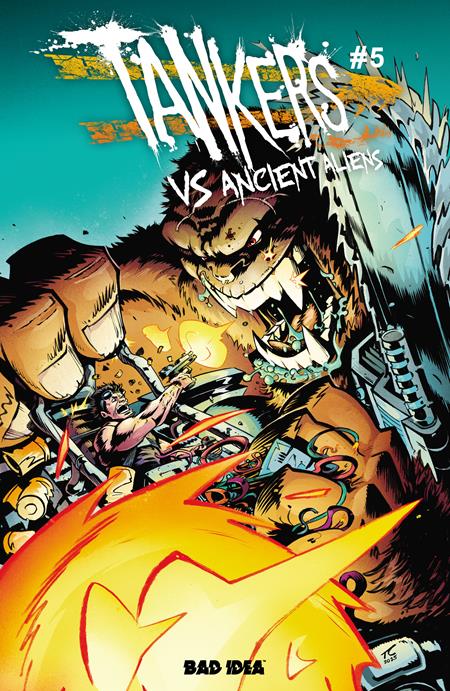 TANKERS VS ANCIENT ALIENS #5 CVR A TYRELL CANNON (OF 5)
