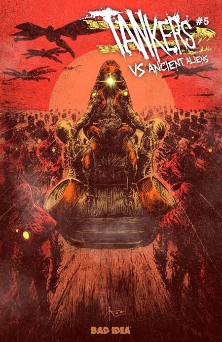 TANKERS VS ANCIENT ALIENS #5 CVR B CALEB ADY VAR (OF 5)
