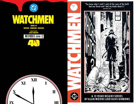 WATCHMEN #2 FACSIMILE EDITION CVR B DAVE GIBBONS CARD STOCK VAR (OF 12)
