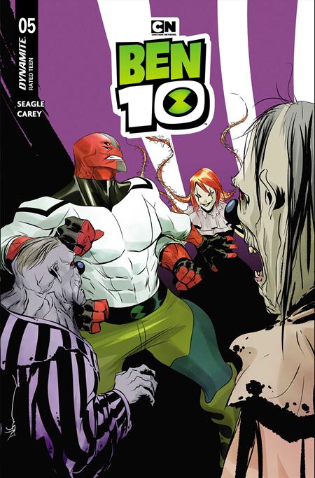 BEN 10 #5 CVR R INC 1:15 DUSTIN NGUYEN FOIL VAR 1:15 INCV