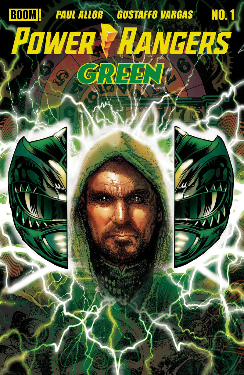 POWER RANGERS GREEN #1 2ND PRINTING DRESSED HARRIS CVR A
