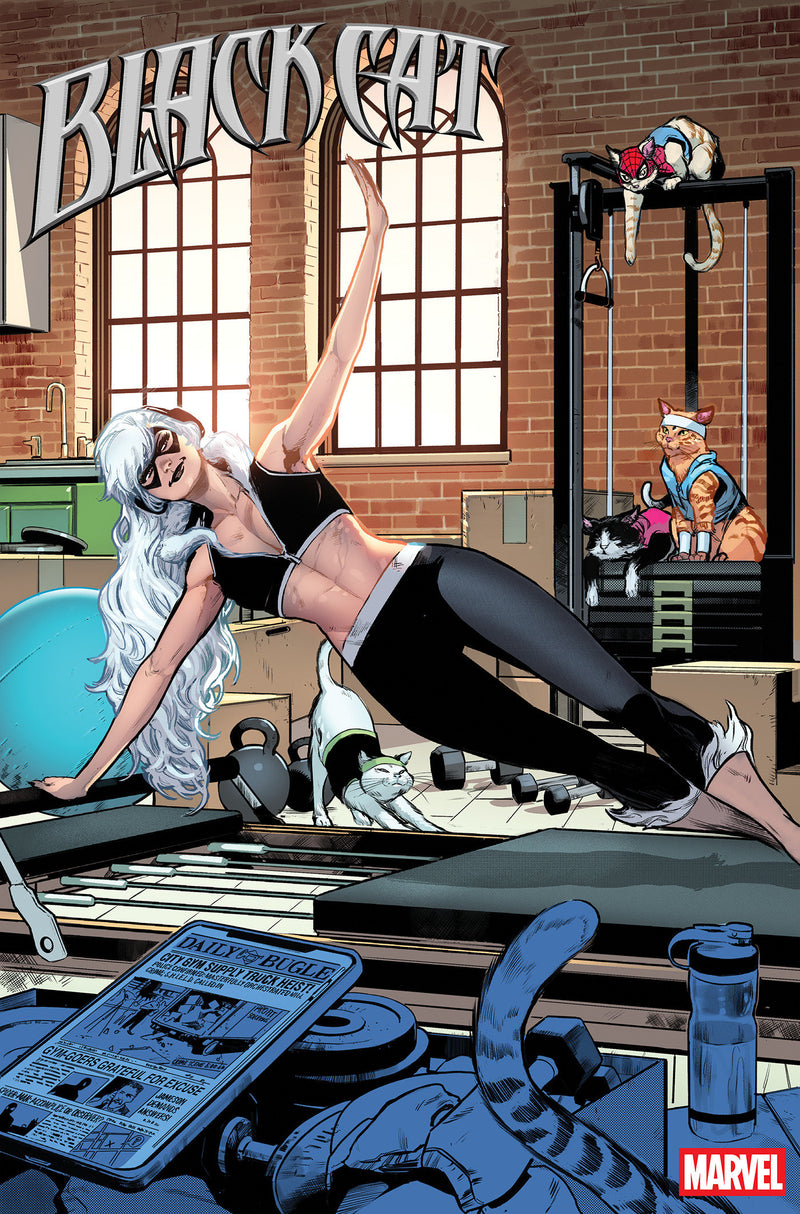 BLACK CAT #16 JUAN FRIGERI WORKOUT VAR CVR D