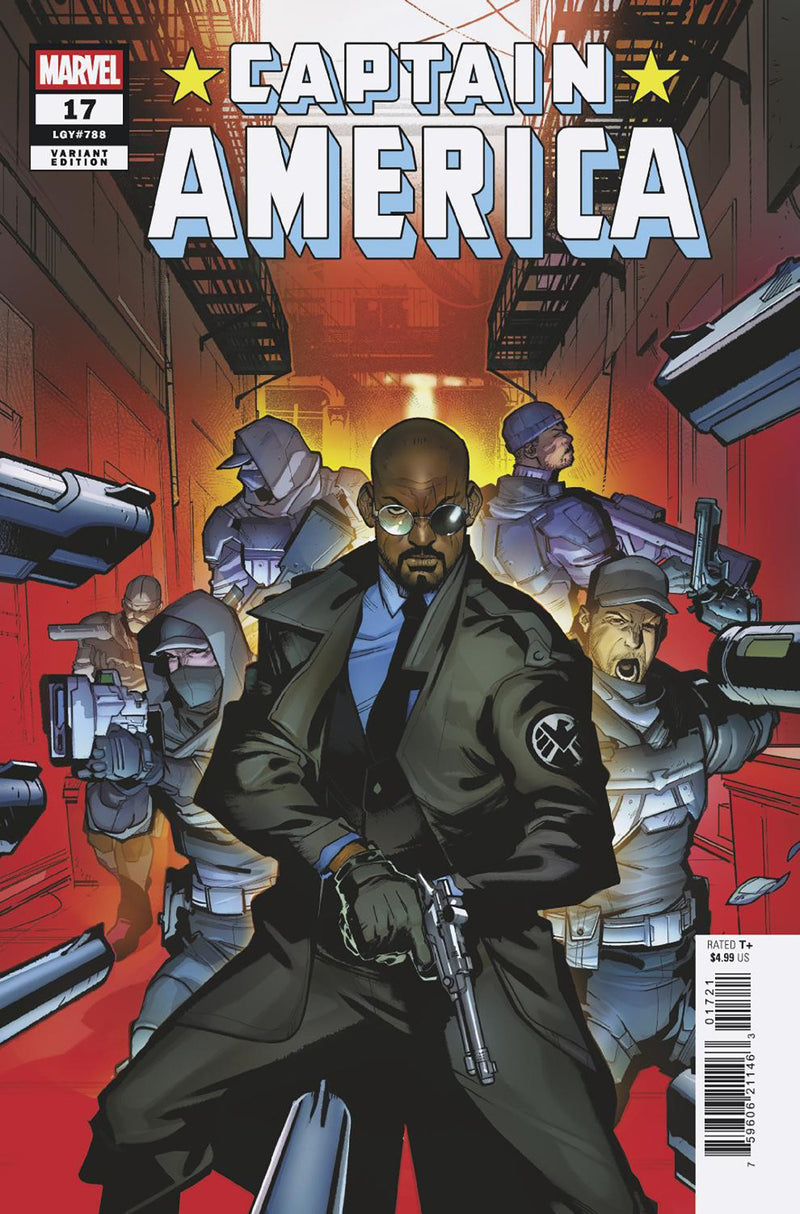 CAPTAIN AMERICA #17 CF VILLA VAR CVR B