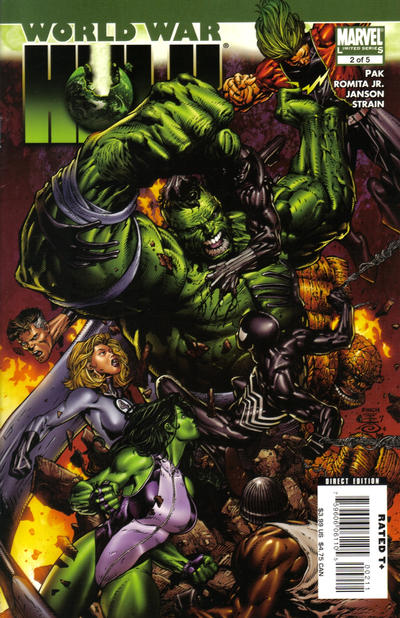 World War Hulk 2007 #2 - back issue - $5.00