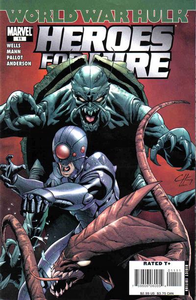 Heroes for Hire 2006 #11 - back issue