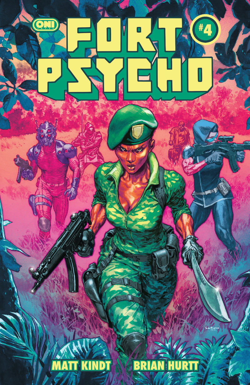 FORT PSYCHO #4 COVER B LEWIS LAROSA VAR CVR B