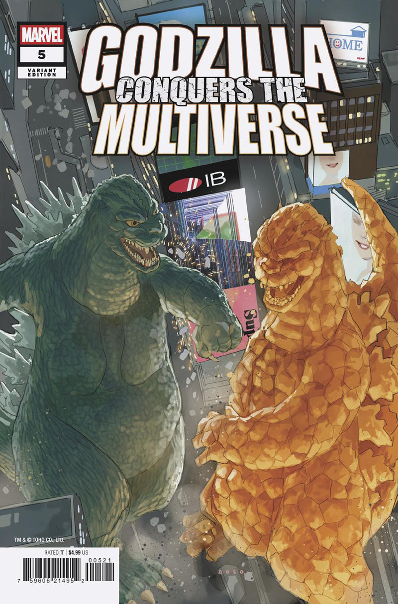 GODZILLA CONQUERS THE MULTIVERSE #5 PHIL NOTO HEISEI VS MARVEL VAR CVR B