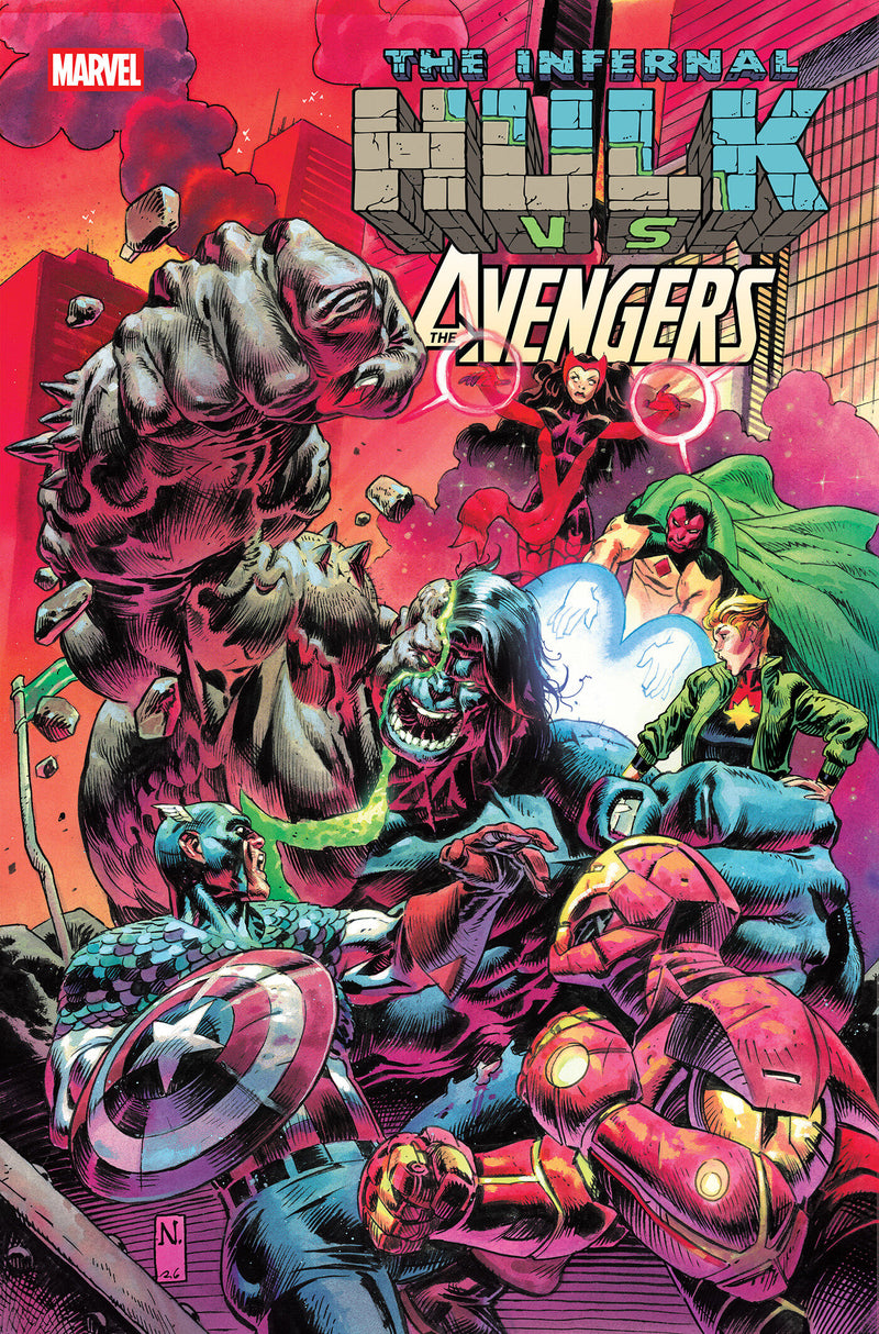 INFERNAL HULK VS AVENGERS #1 COVER A CVR A