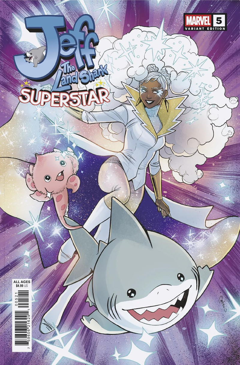 JEFF THE LAND SHARK SUPERSTAR #5 DANICA BRINE VAR CVR B