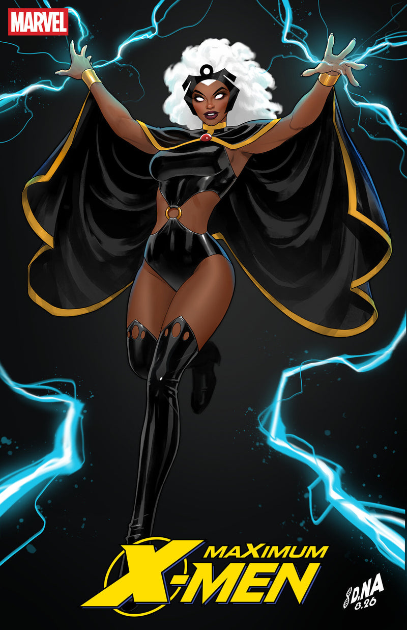 MAXIMUM X-MEN #1 COVER F DAVID NAKAYAMA COLOR BLOCK BLACK VAR CVR E