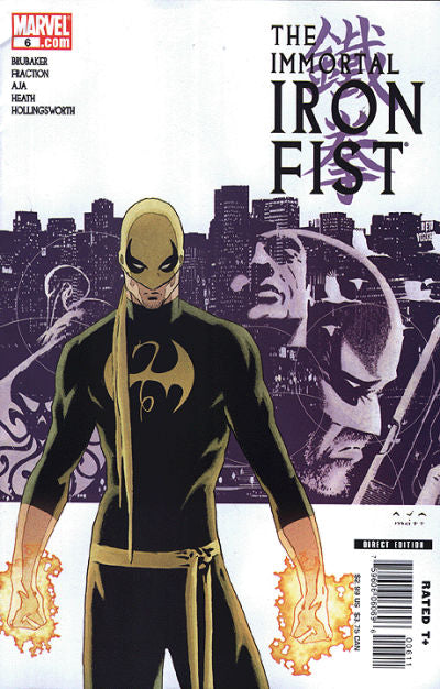 The Immortal Iron Fist 2007 #6 Direct ed. - back issue - $4.00