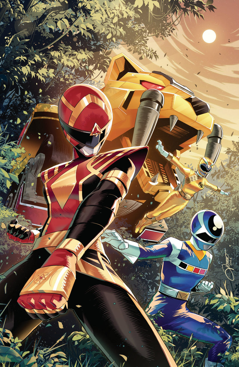 POWER RANGERS UNLIMITED #5 D FOIL VAR FULL ART FOIL ZONNO CVR D