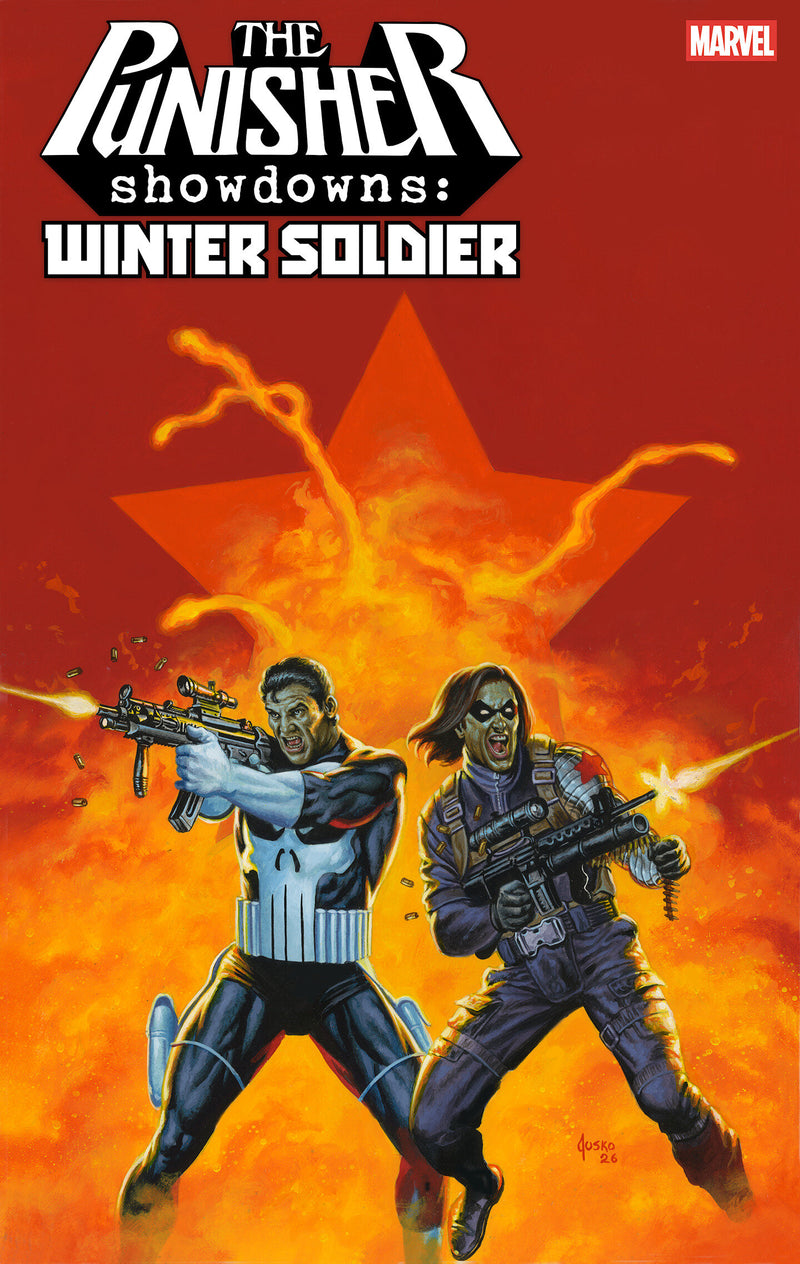 PUNISHER SHOWDOWNS WINTER SOLDIER #1 COVER B JOE JUSKO VAR CVR B