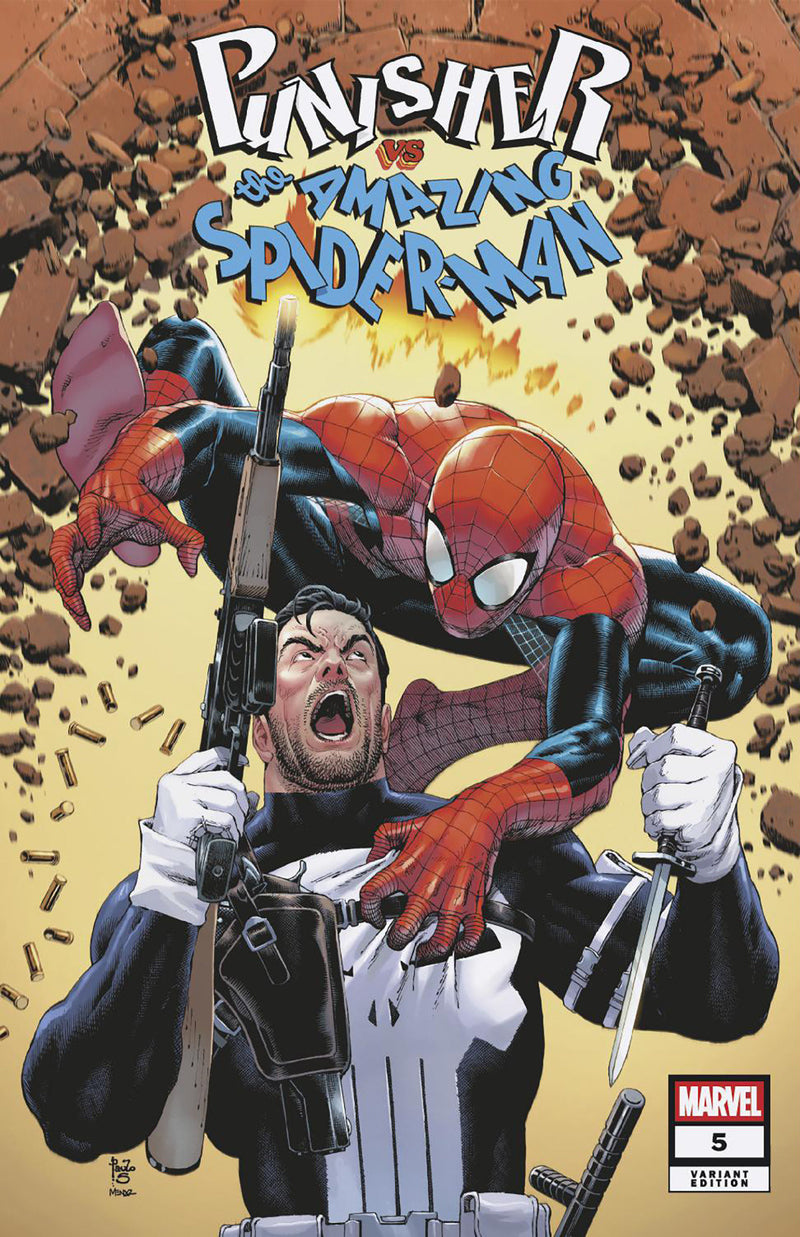 PUNISHER VS SPIDER-MAN #5 PAULO SIQUEIRA VAR CVR B