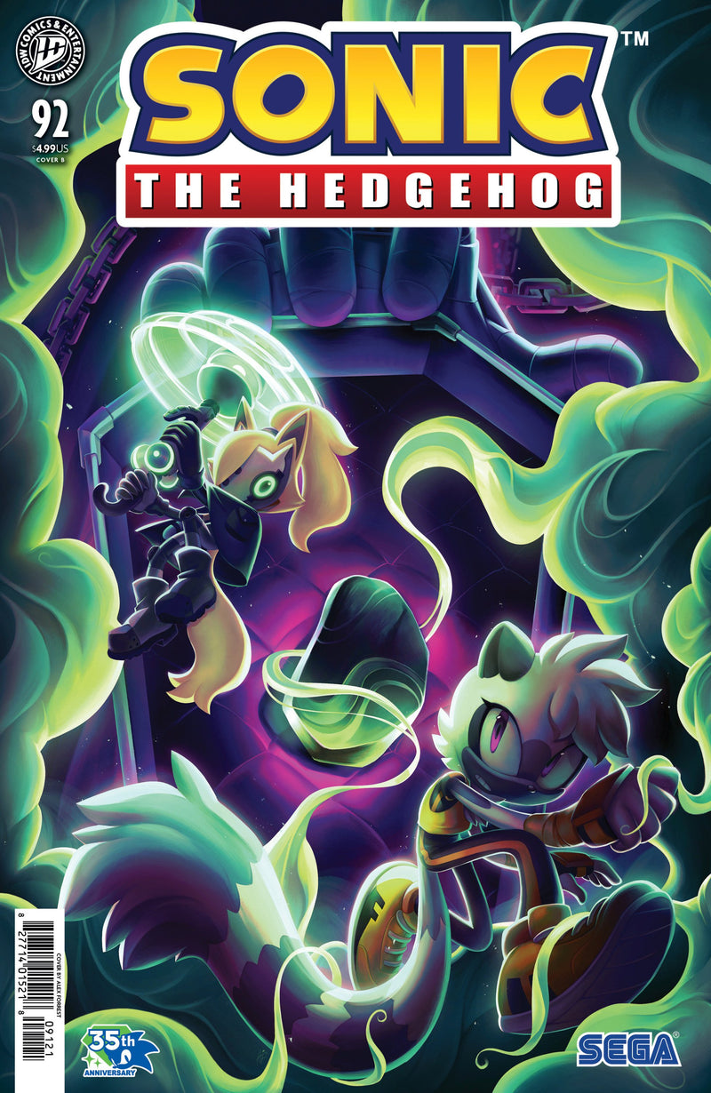 SONIC THE HEDGEHOG #92 VAR B FORREST CVR B