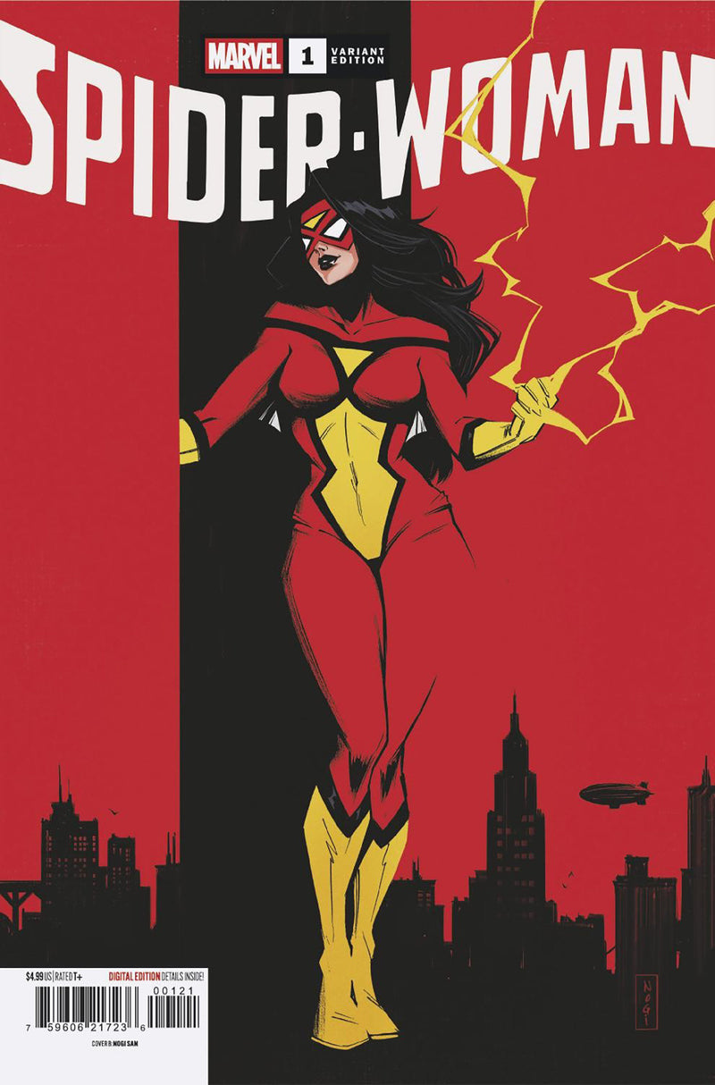 SPIDER-WOMAN #1 COVER B NOGI SAN SENSATIONAL VAR CVR B