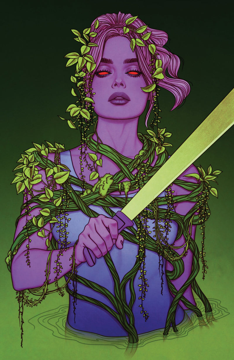 SWAMP THING IS KILLING THE CHILDREN #1 F GLOW IN THE DARK VAR FULL ART GLOW IN THE DARK FRISON CVR F