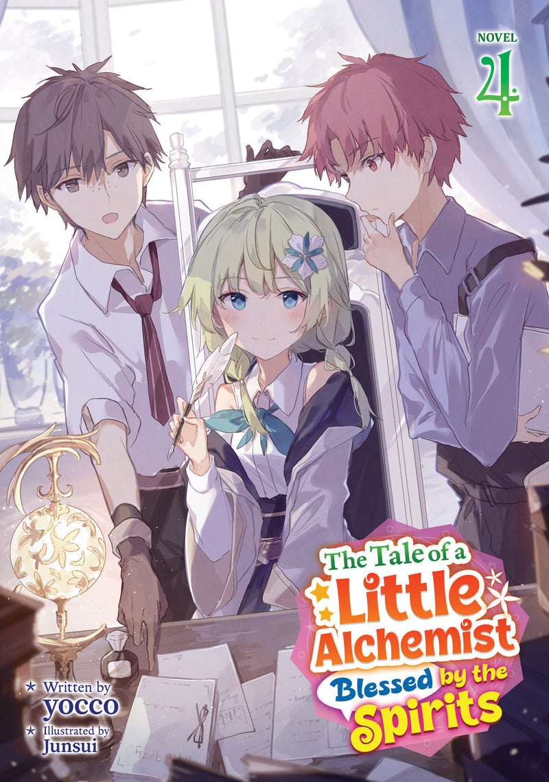 TALE OF A LITTLE ALCHEMIST BLESSED BY THE SPIRITS LIGHT NOVEL TP VOL 04