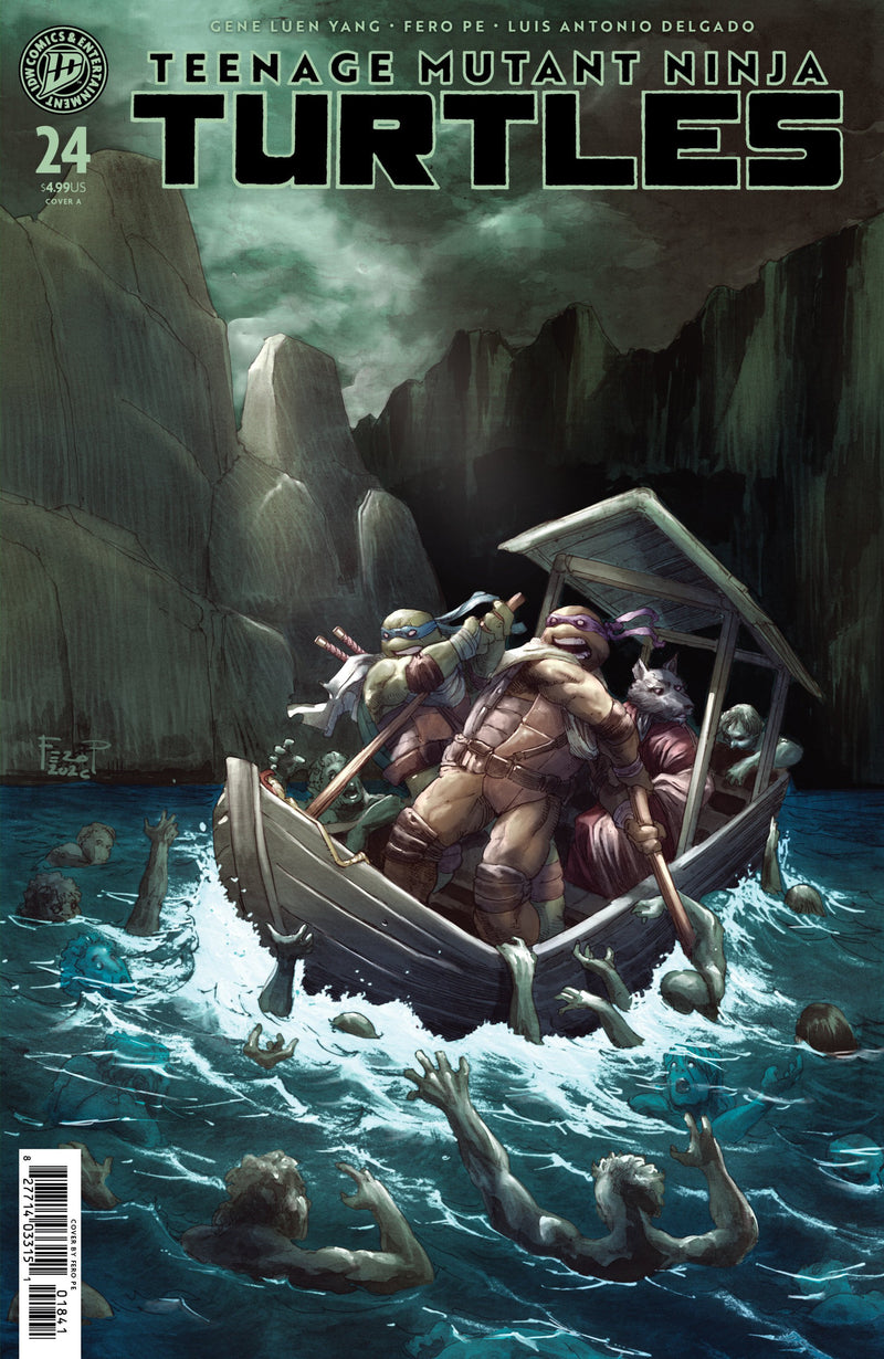 TEENAGE MUTANT NINJA TURTLES #24 COVER A PE CVR A