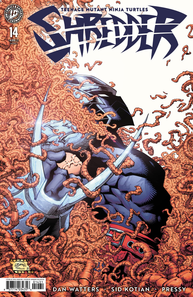TEENAGE MUTANT NINJA TURTLES SHREDDER #14 VAR C ROBSON CVR C