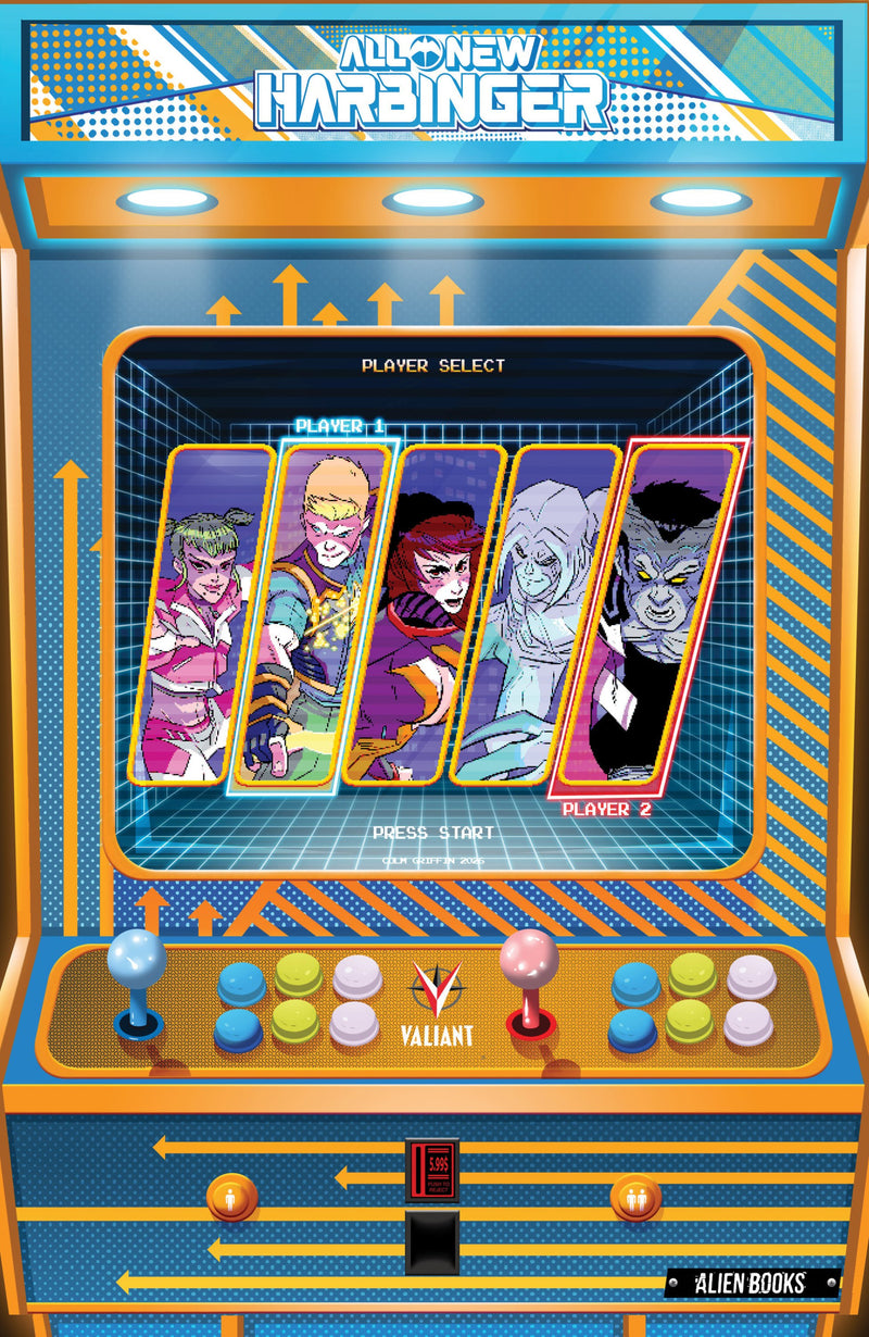 VALIANT BEYOND ALL-NEW HARBINGER FINALE--THE WEDDING VAR B GRIFFIN FULL ART ARCADE VAR CVR B