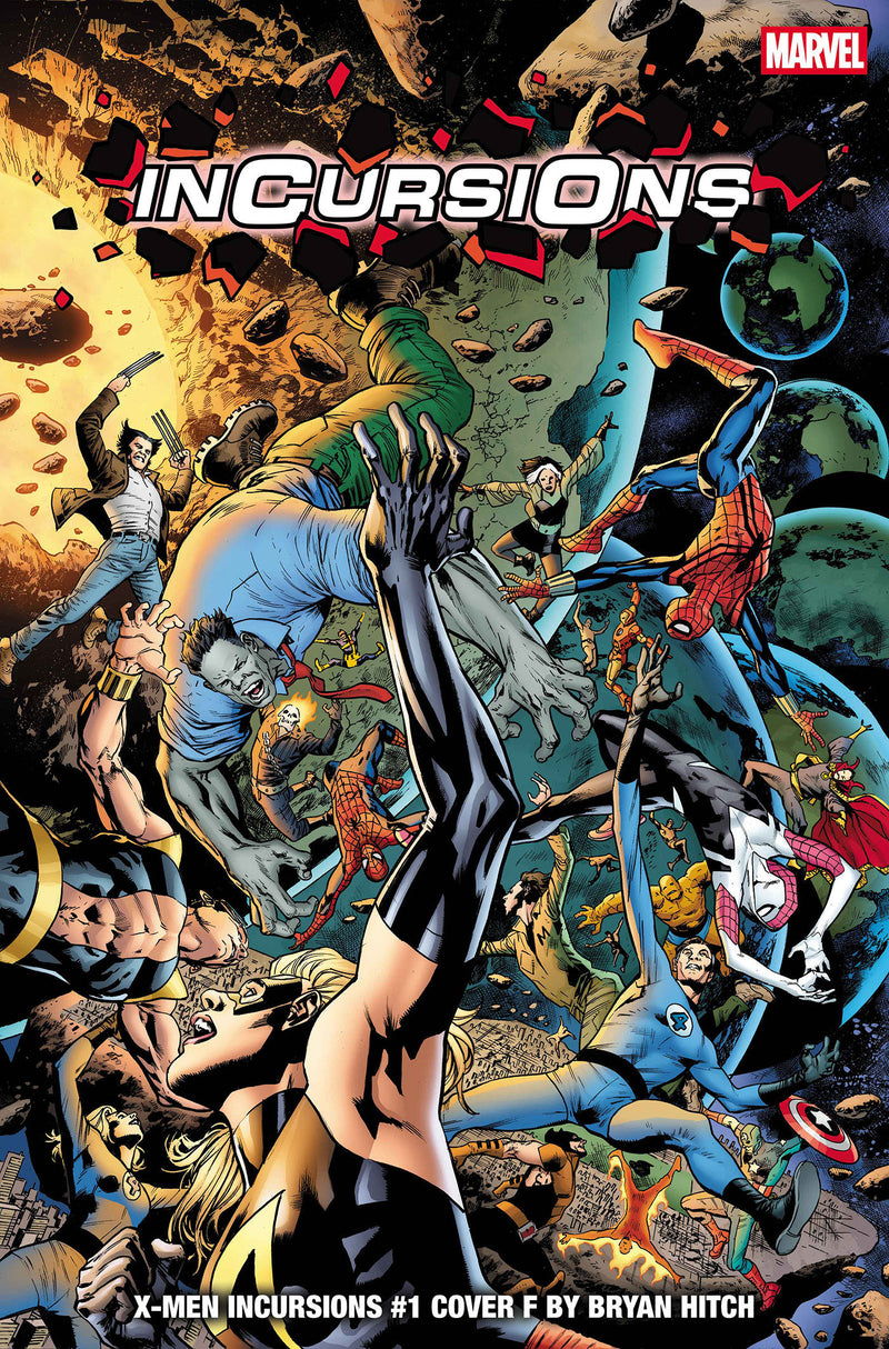 X-MEN INCURSIONS #1 COVER F BRYAN HITCH